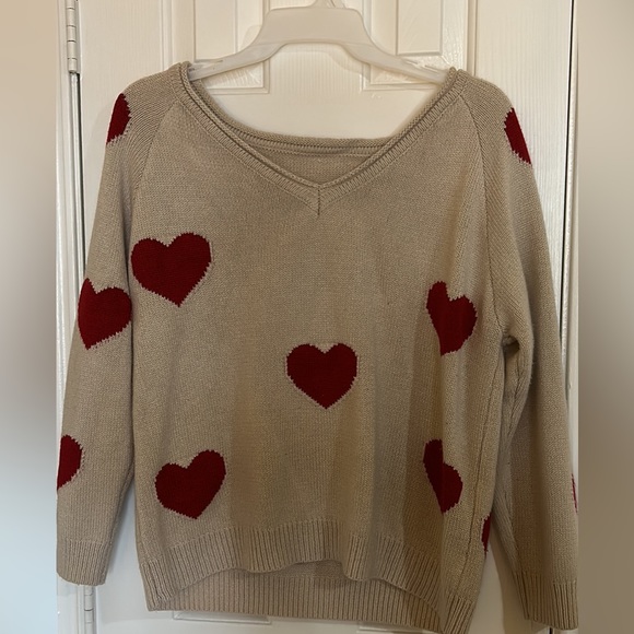 Oversized Heart-Sweater - Picture 1 of 1
